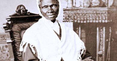 Foto de mulher negra defensora dos direitos das mulheres em 1870