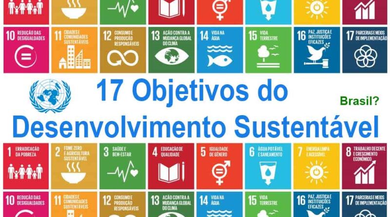os 17 ODS do Milênios no Brasil