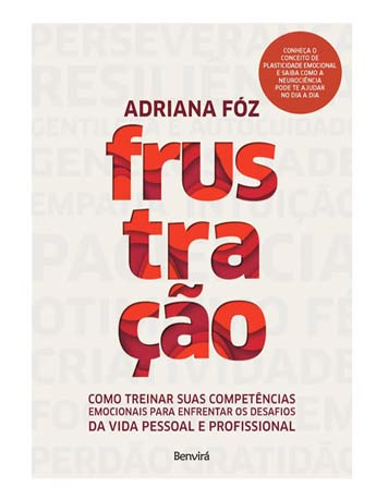 Capa do Livro de Adriana Fóz - 
Frustração - 