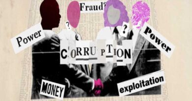 Corrupção e deterioração do estado e dos serviços públicos
