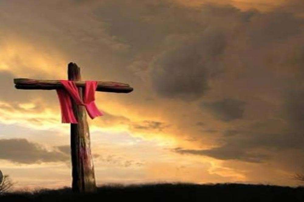 Cruz e Jesus.