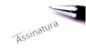 assinatura rodapé