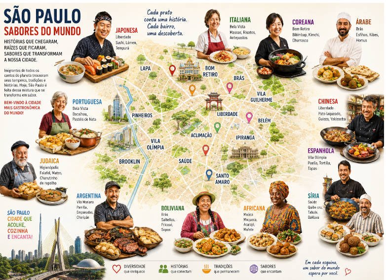 Guia da Culinária Imigrante de São Paulo
