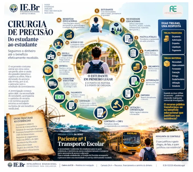 Cirurgia de precisão - Orçamento estudantil